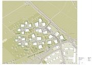 Der städtebaulichen Entwurf für das 
geplante Quartier am Hasenkopf.