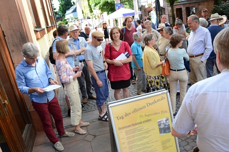 Zum Tag des offenen Denkmals  hatte die Stadt Marburg ein informatives Programm zusammengestellt. © Nadja Schwarzwäller, i. A. d. Stadt Marburg