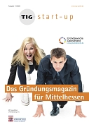 Titelblatt Gründungsmagazin Mittelhessen