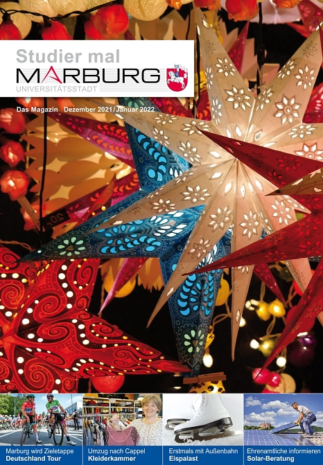 Studier mal Marburg für Dezember und Januar ist da! © Universitätsstadt Marburg