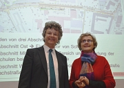 Diplom-Ingenieurin Gisela Stete stellte die Ergebnisse der Verkehrskonfliktanalyse auf Einladung von Bürgermeister Dr. Franz Kahle vor.