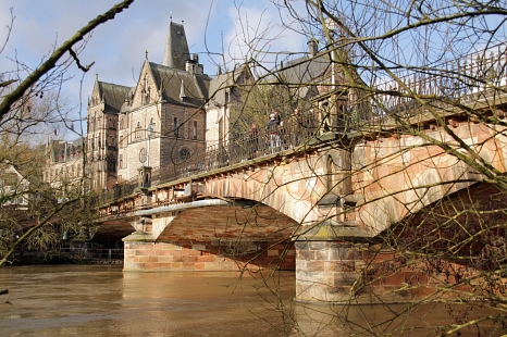 Weidenhäuser Brücke © Heiko Krause, i. A. d. Stadt Marburg