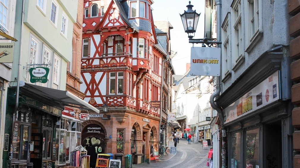 Wettergasse in der Marburger Oberstadt.
