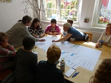 Wohnen im Marburger Westen, Entwicklung eines neuen Wohnquartiers am Hasenkopf (Ockershausen | Stadtwald), 1. Workshop zum Thema „Wohnen“ , Gruppenarbeitsphase