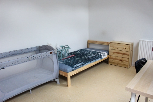 Wohnungseinrichtung der Unterkunft für obdachlose Frauen, Paare und Familien In der Gemoll.&nbsp;&copy;&nbsp;Heike Döhn, i. A. d. Stadt Marburg